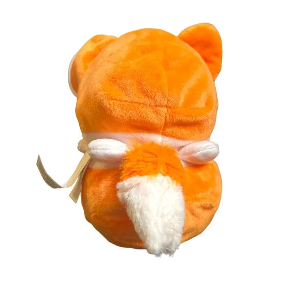 Teeturtle Reversible Plushies Inside Out Fox White and Orange - Picture 2 of 6
